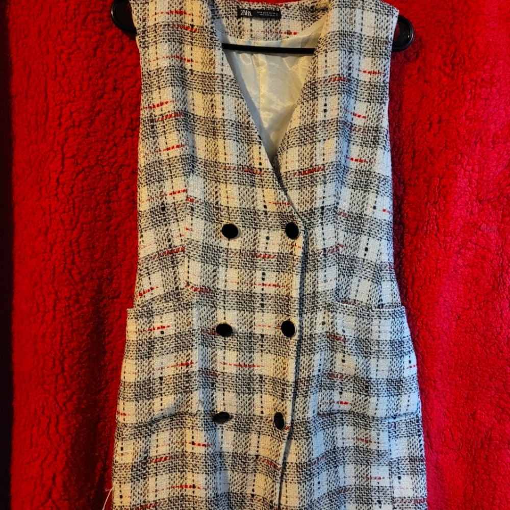 Zara Tweed Vest
